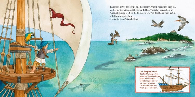 Produktbild: LESEMAUS 68: Ein Tag bei den Piraten