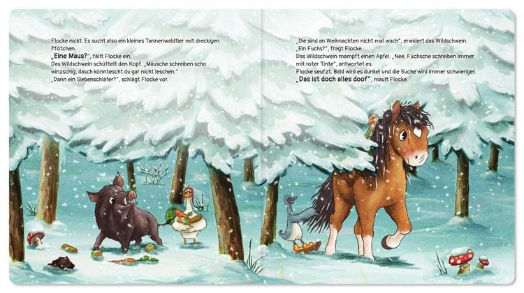 Produktbild: Flocke, das Weihnachtspony - Der geheimnisvolle Wunschzettel