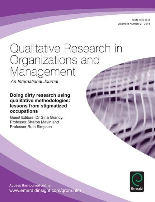 Produktbild: Doing Dirty Research Using Qualitative Methodologies