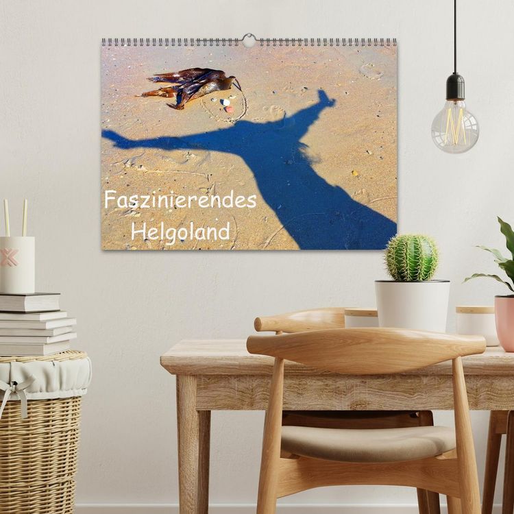Produktbild: Faszinierendes Helgoland (Wandkalender 2026 DIN A3 quer), CALVENDO Monatskalender
