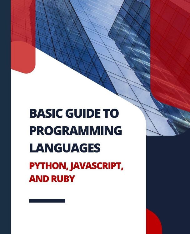 Produktbild: Basic Guide to Programming Languages Python, JavaScript, and Ruby
