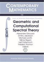 Produktbild: Geometric and Computational Spectral Theory
