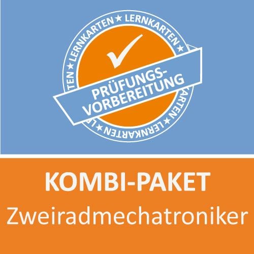 Produktbild: Kombi-Paket Zweiradmechatroniker FR Fahrradtechnik Lernkarten