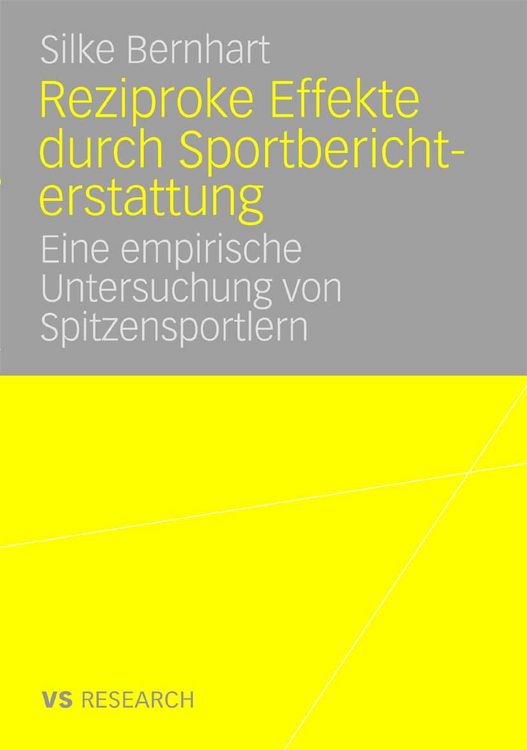 Produktbild: Reziproke Effekte durch Sportberichterstattung