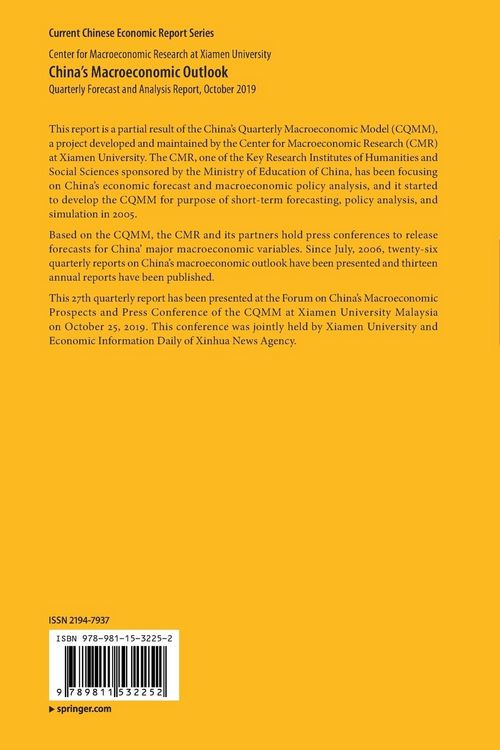 Produktbild: Chinaʼs Macroeconomic Outlook