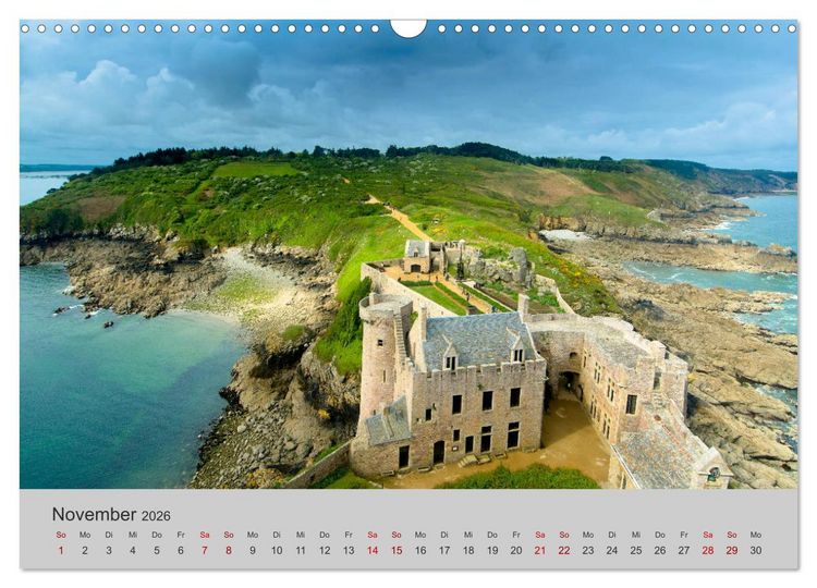Produktbild: Die Sch&ouml;nheit der Bretagne (Wandkalender 2026 DIN A3 quer), CALVENDO Monatskalender