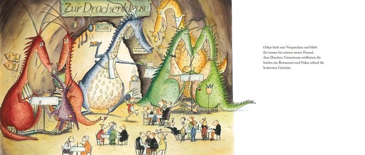 Produktbild: Oskar und der sehr hungrige Drache