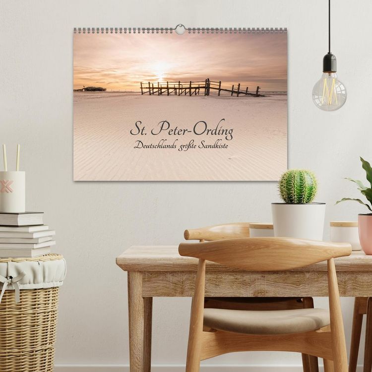 Produktbild: St. Peter-Ording. Deutschlands gr&ouml;&szlig;te Sandkiste (Wandkalender 2026 DIN A3 quer), CALVENDO Monatskalender