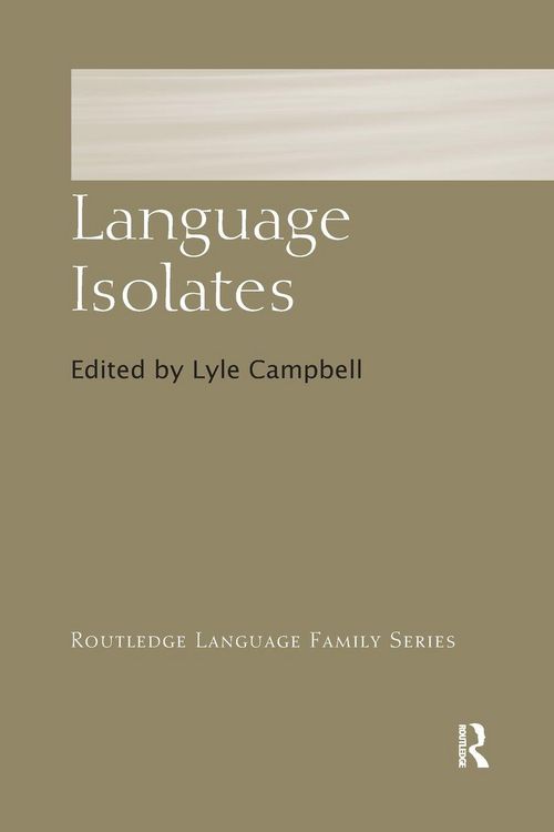 Produktbild: Language Isolates