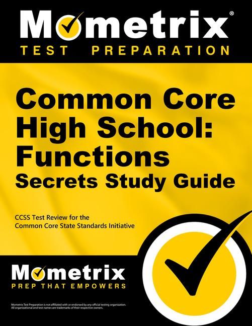 Produktbild: Common Core High School: Functions Secrets Study Guide