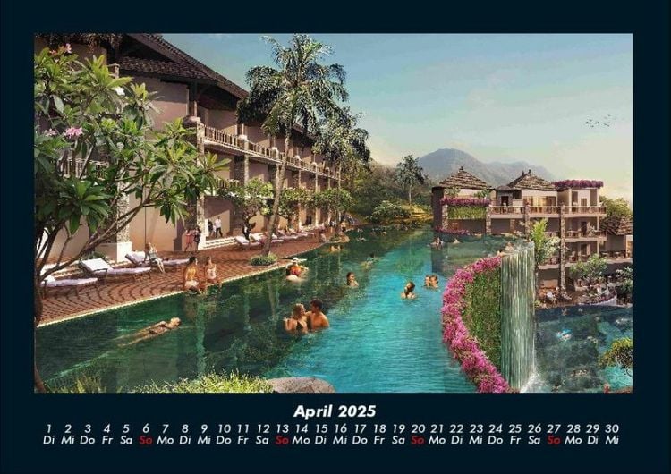 Produktbild: Bali 2025 Fotokalender DIN A4