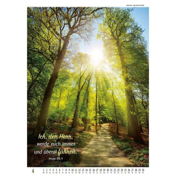 Produktbild: Gottes Wort - Licht auf dem Weg 2027