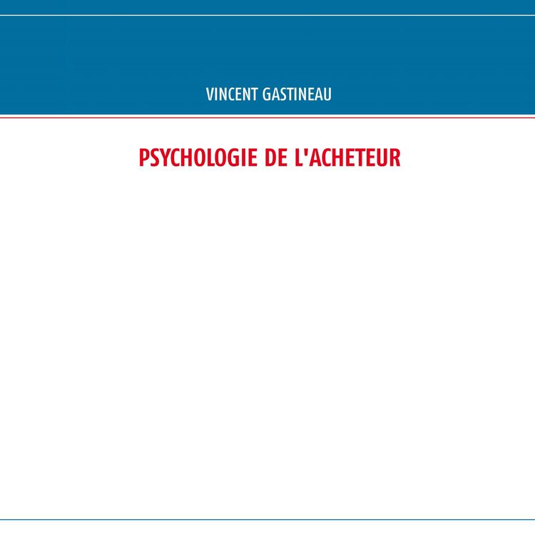 Produktbild: Psychologie De L'acheteur