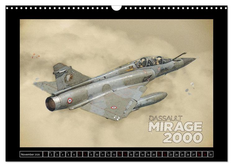 Produktbild: Aero Action Art - Luftfahrt Kunst (Wandkalender 2026 DIN A3 quer), CALVENDO Monatskalender