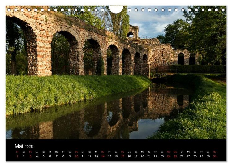 Produktbild: Schwetzingen - Ein Spaziergang durch die Perle der Kurpfalz (Wandkalender 2026 DIN A4 quer), CALVENDO Monatskalender