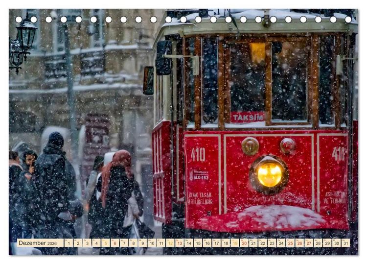 Produktbild: Ich fahre gern Stra&szlig;enbahn (Tischkalender 2026 DIN A5 quer), CALVENDO Monatskalender