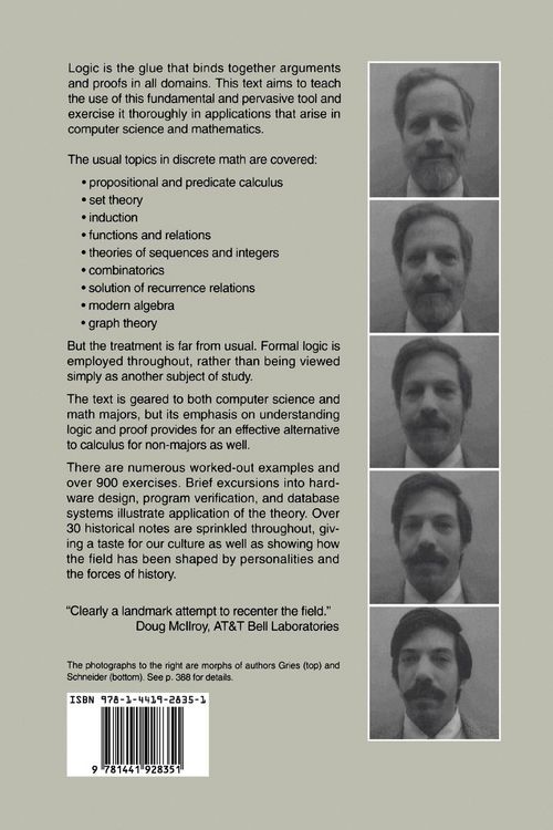 Produktbild: A Logical Approach to Discrete Math