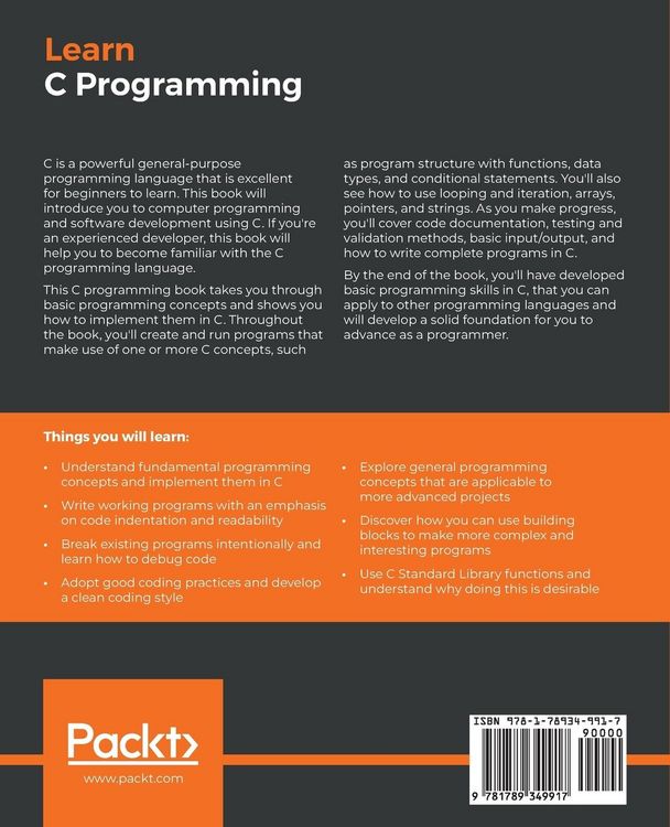 Produktbild: Learn C Programming