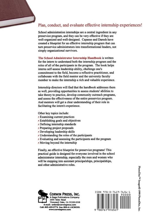 Produktbild: The School Administrator Internship Handbook