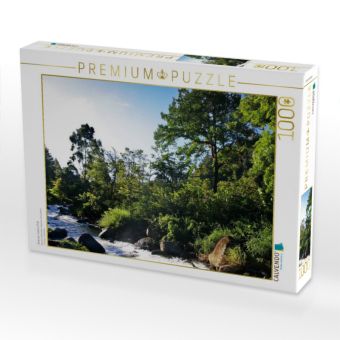 Produktbild: CALVENDO Puzzle Boquete, Caldera Flu&szlig; | 1000 Teile Lege-Gr&ouml;&szlig;e 64x48cm Foto-Puzzle f&uuml;r gl&uuml;ckliche Stunden