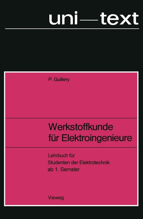 Produktbild: Werkstoffkunde f&uuml;r Elektroingenieure