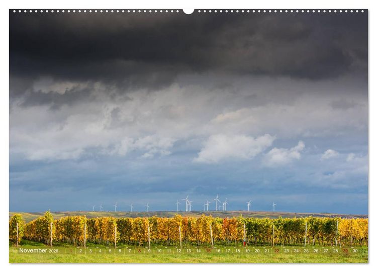 Produktbild: Wein - Landschaften (hochwertiger Premium Wandkalender 2026 DIN A2 quer), Kunstdruck in Hochglanz