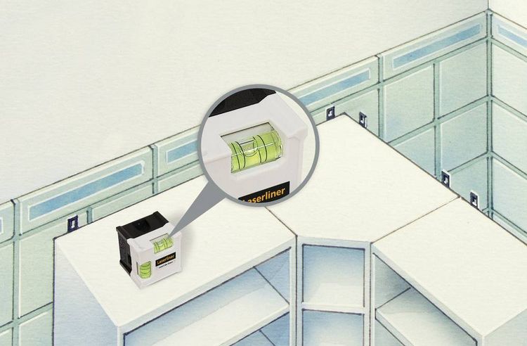 Produktbild: Laserliner LaserCube green Linienlaser Reichweite (max.): 10m