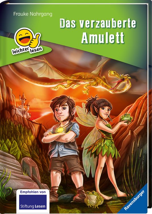 Produktbild: Erstleser - leichter lesen: Das verzauberte Amulett