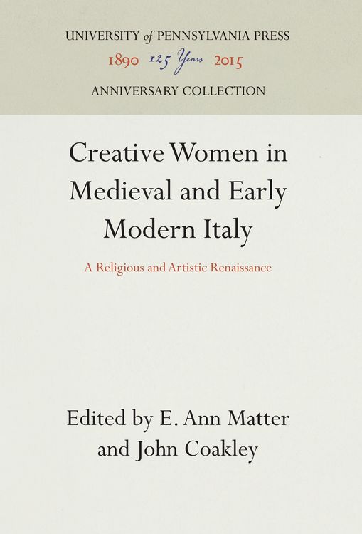 Produktbild: Creative Women in Medieval and Early Modern Italy