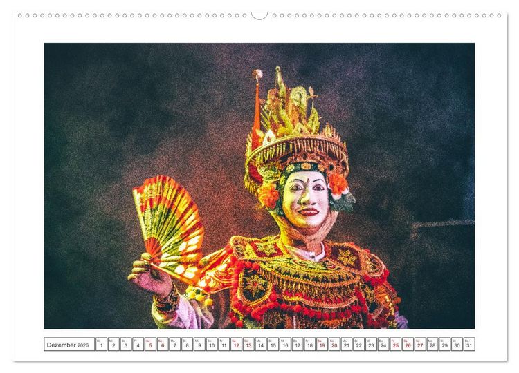 Produktbild: Bali Insel der G&ouml;tter (hochwertiger Premium Wandkalender 2026 DIN A2 quer), Kunstdruck in Hochglanz