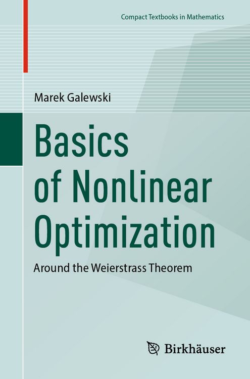 Produktbild: Basics of Nonlinear Optimization