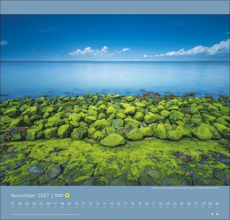 Produktbild: Nationalpark Wattenmeer Edition Kalender 2027 - Martin Stock