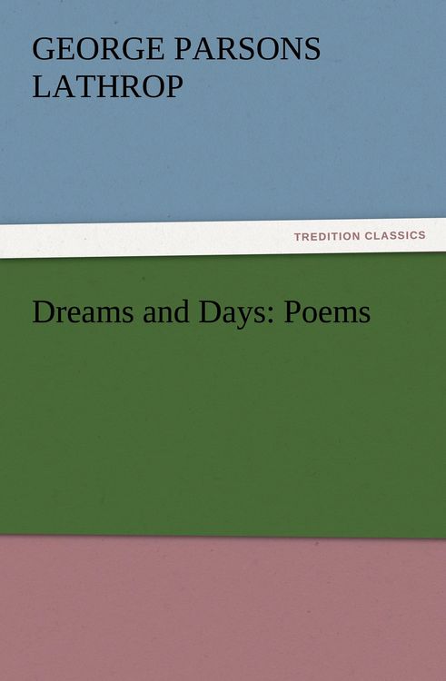 Produktbild: Dreams and Days: Poems