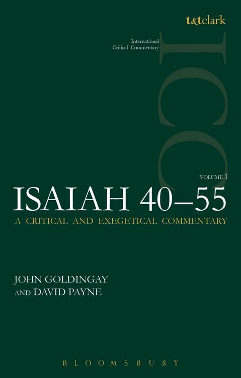 Produktbild: Isaiah 40-55 Vol 1 (ICC)