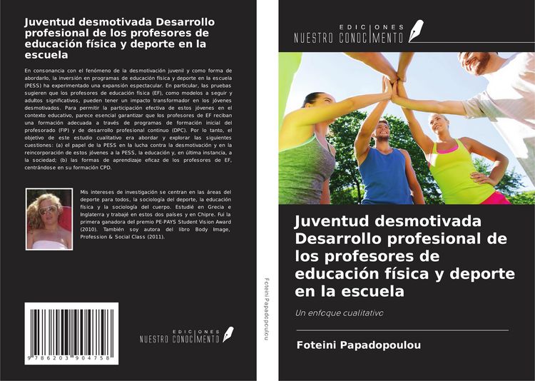 Produktbild: Juventud desmotivada Desarrollo profesional de los profesores de educaci&oacute;n f&iacute;sica y deporte en la escuela