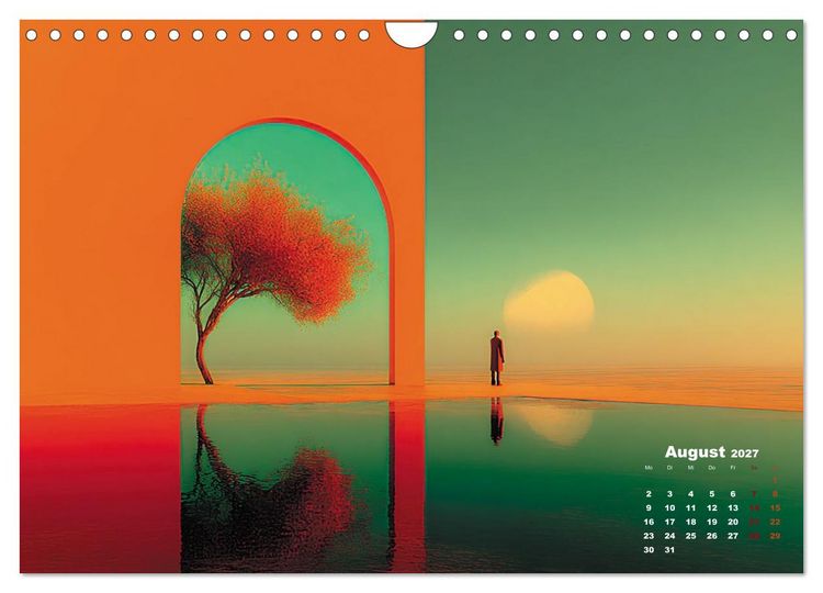 Produktbild: Die Essenz der leisen Formen (Wandkalender 2027 DIN A4 quer), CALVENDO Monatskalender