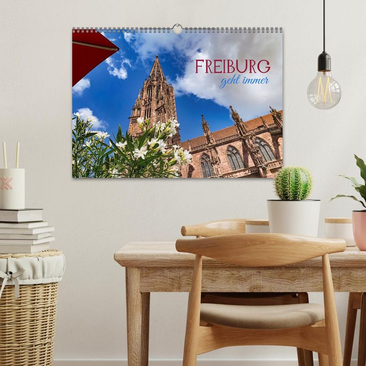 Produktbild: Freiburg - geht immer (Wandkalender 2026 DIN A3 quer), CALVENDO Monatskalender