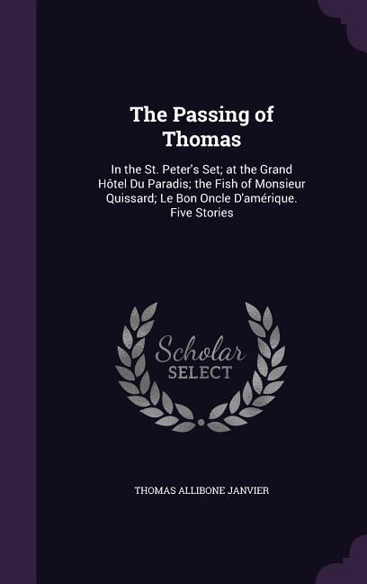 Produktbild: The Passing of Thomas