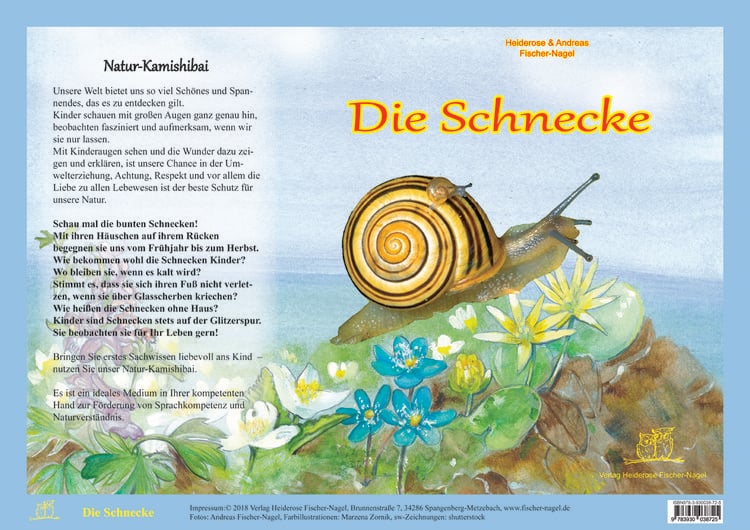 Produktbild: Natur-Kamishibai / Die Schnecke - Natur-Kamishibai