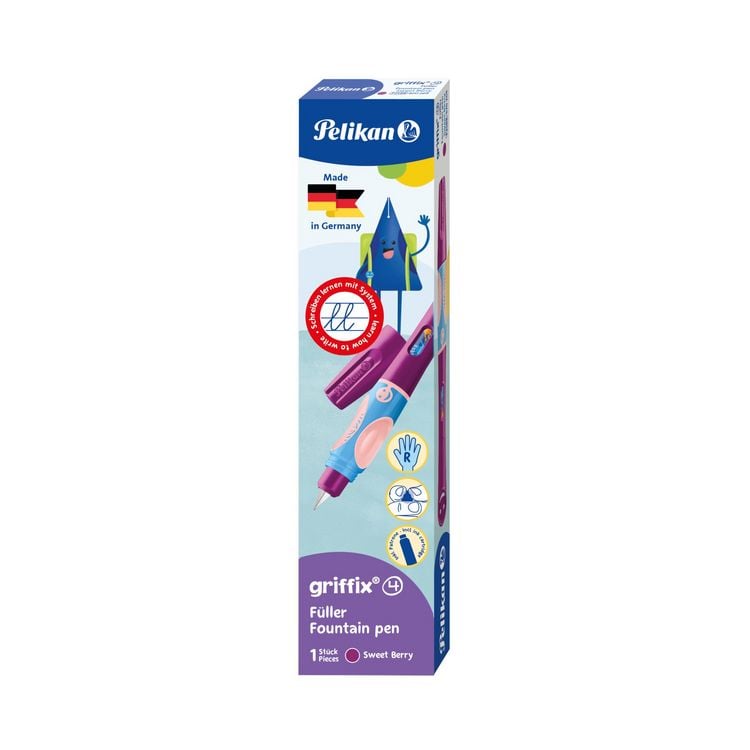 Produktbild: Pelikan F&uuml;ller griffix&reg; f&uuml;r Rechtsh&auml;nder, Sweet Berry
