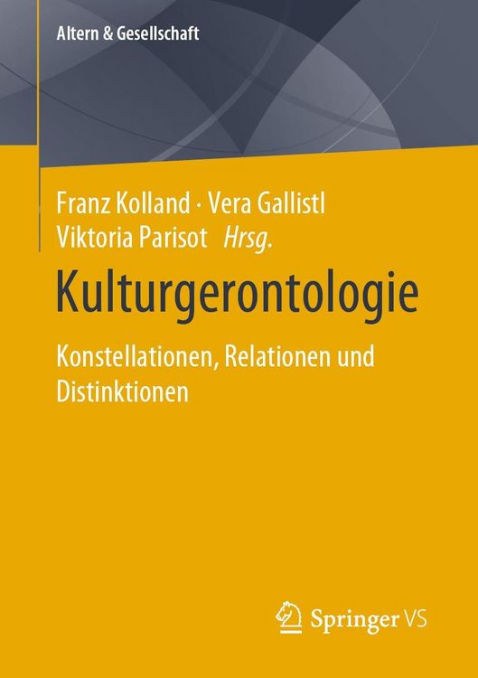 Produktbild: Kulturgerontologie