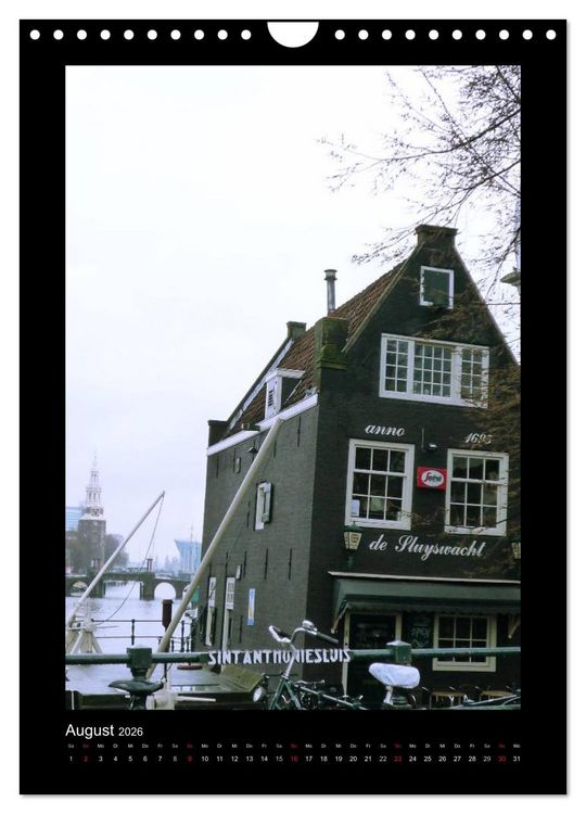 Produktbild: Amsterdam (Wandkalender 2026 DIN A4 hoch), CALVENDO Monatskalender