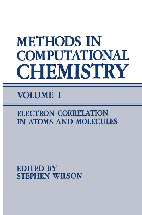 Produktbild: Methods in Computational Chemistry