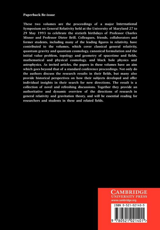 Produktbild: Directions in General Relativity, Vol.2