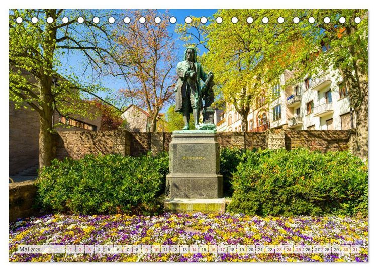 Produktbild: Eisenach Impressionen (Tischkalender 2026 DIN A5 quer), CALVENDO Monatskalender