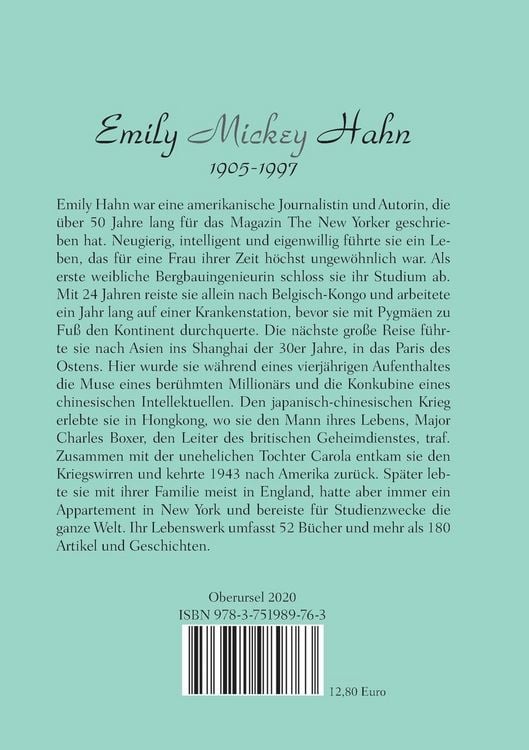 Produktbild: Emily "Mickey" Hahn