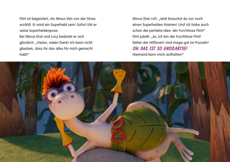 Produktbild: Minus Drei und die wilde Lucy &ndash; Super-Flint