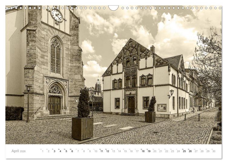 Produktbild: Nostalgiekalender Pirna (Wandkalender 2026 DIN A3 quer), CALVENDO Monatskalender