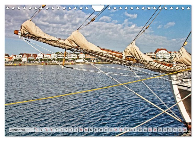 Produktbild: Halbinsel Priwall bei Travem&uuml;nde &ndash; Impressionen von der Ostseek&uuml;ste (Wandkalender 2026 DIN A4 quer), CALVENDO Monatskalender