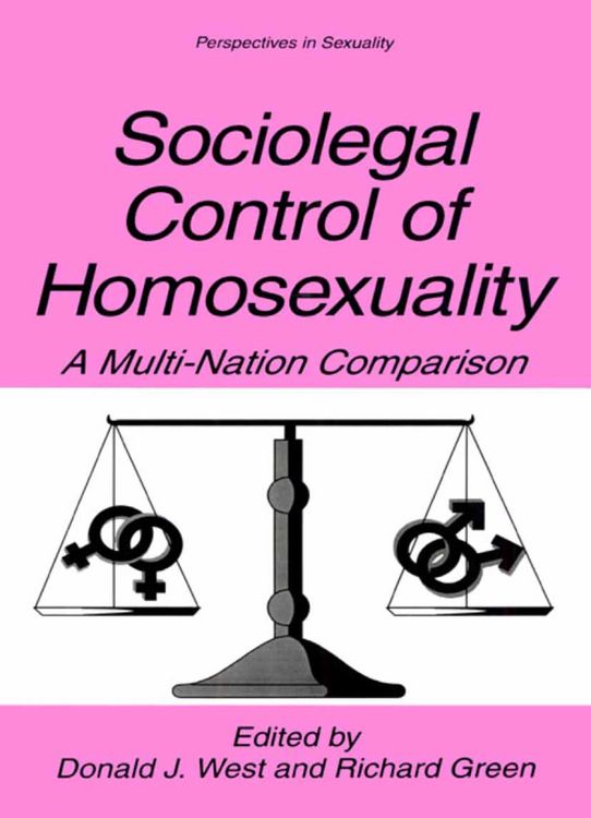 Produktbild: Sociolegal Control of Homosexuality